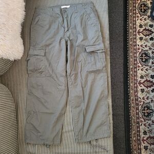 Levi's '94 Baggy Cargos (100% Cotton) Army Green Size 31